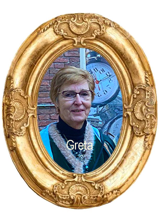 Portret verteller Greta